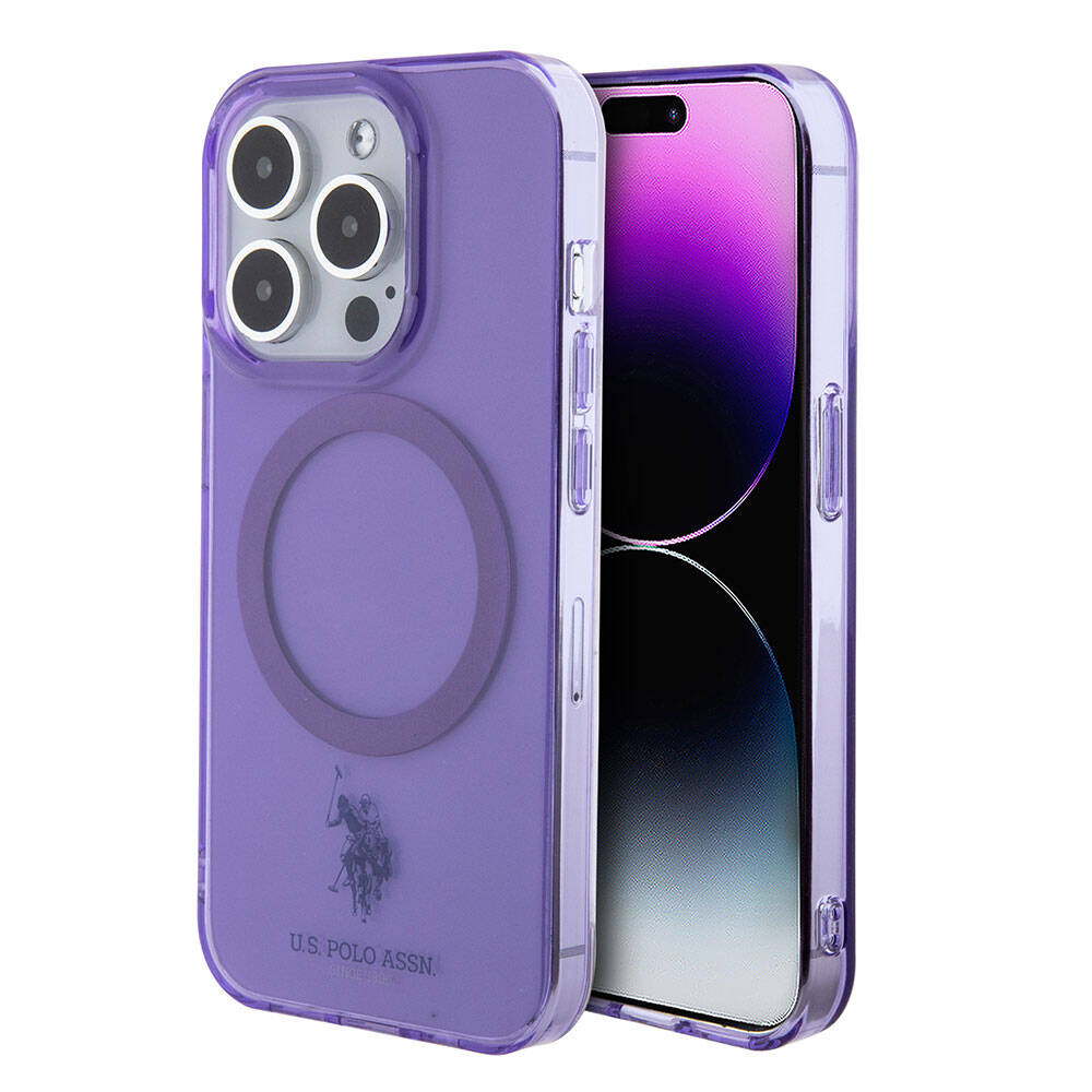 U.S. Polo Assn. iPhone 15 Pro Max Orjinal Lisanslı Magsafe Şarj Özellikli Transparan Tasarım Telefon Kılıfı - 1 U.S. Polo Assn. iPhone 15 Pro Max Orjinal Lisanslı Magsafe Şarj Özellikli Transparan Tasarım Telefon Kılıfı - 1
